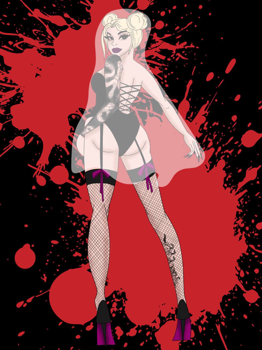 Halloween Pinup
