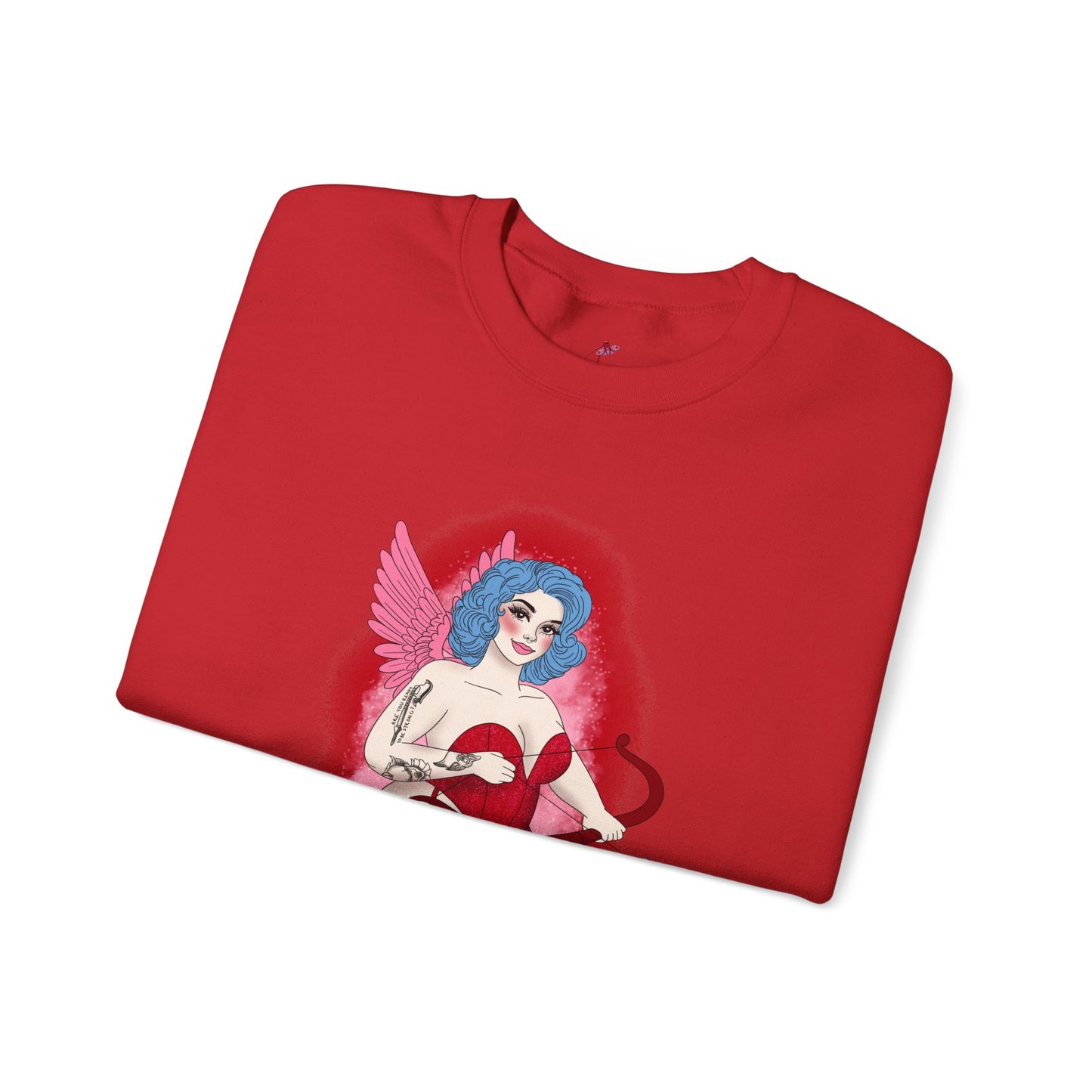 CUSTOM PINUP Sweatshirt Add On - Unisex Heavy Blend™ Crewneck Sweatshirt