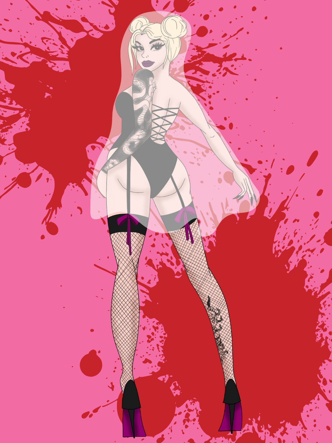 Halloween Pinup