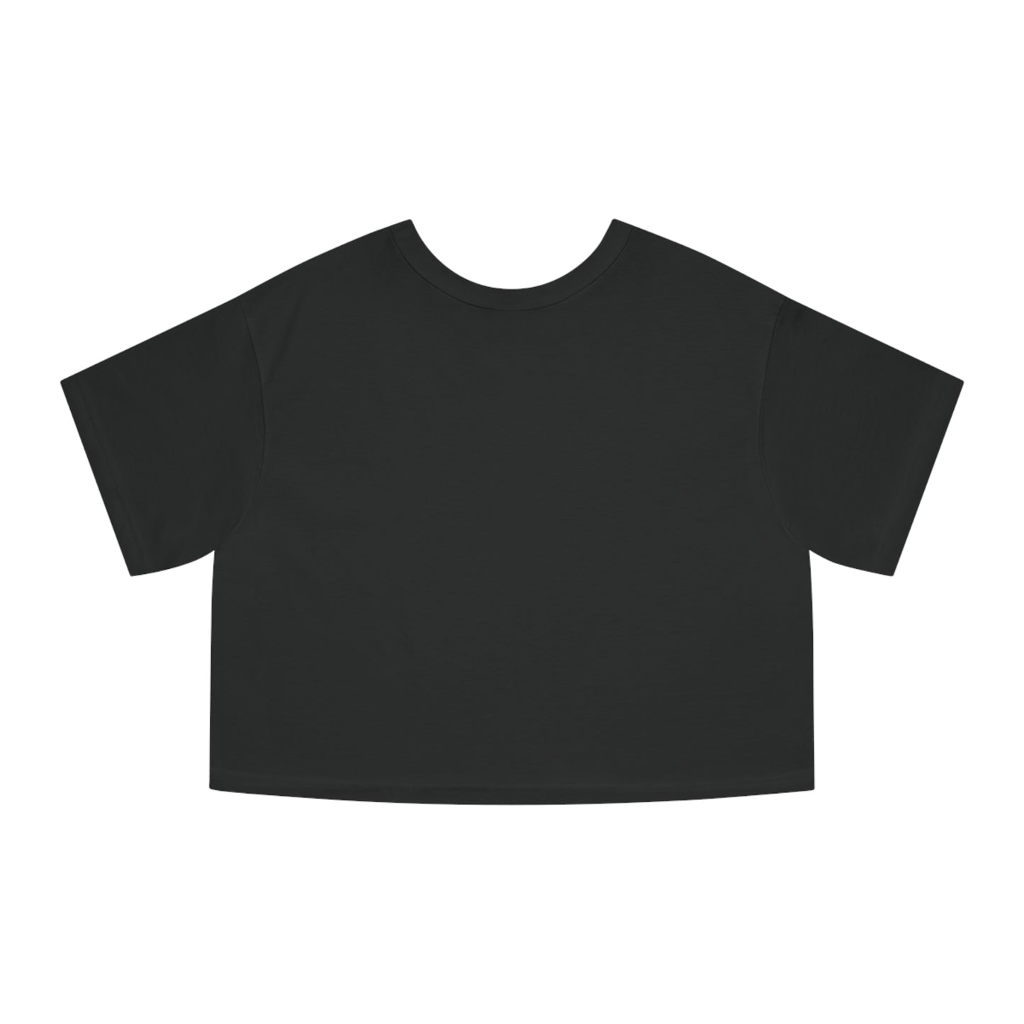 love stings cherub baby metal goth coquette angel crop tee black back view