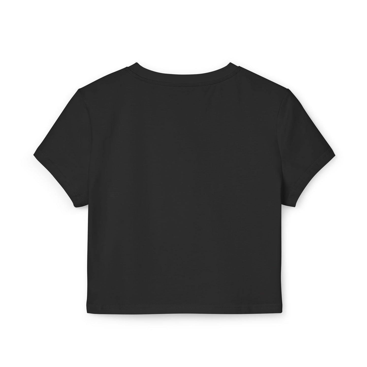 miss me cupid goth coquette baby metal baby cherub tee black back view