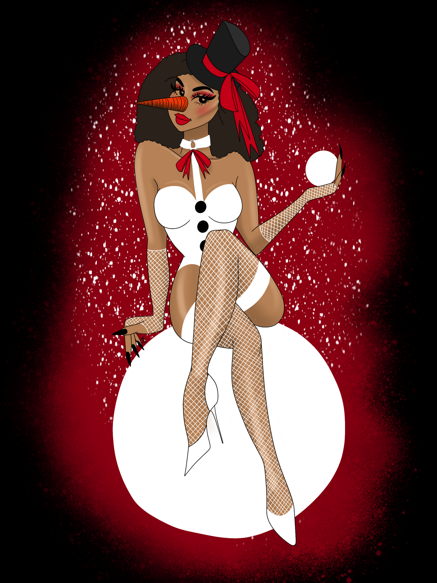 Custom Holiday Pinup