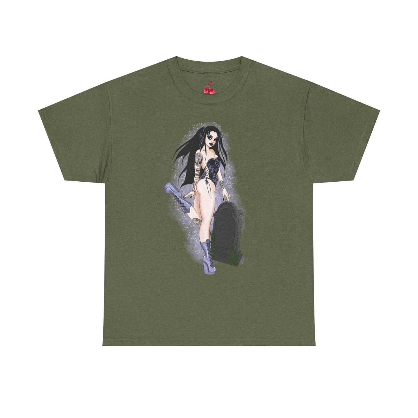 CUSTOM PINUP T-Shirt Add On - Unisex Heavy Cotton Tee