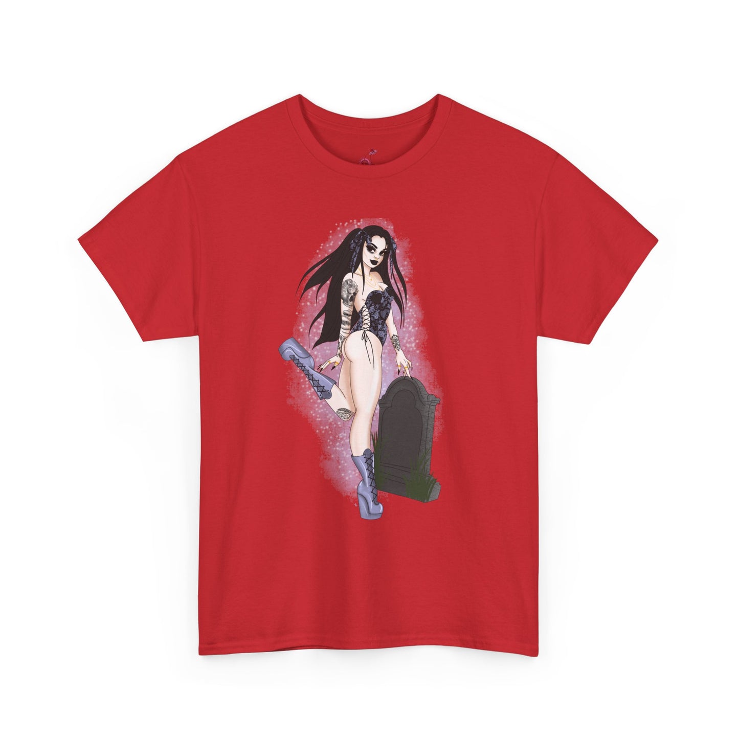 CUSTOM PINUP T-Shirt Add On - Unisex Heavy Cotton Tee
