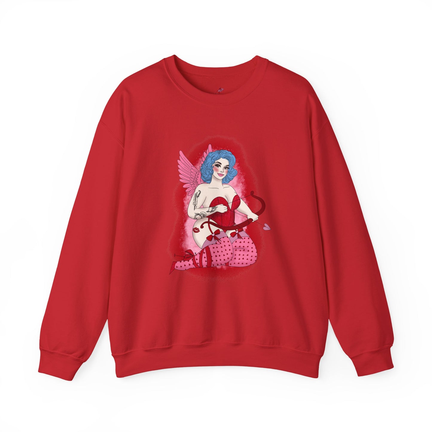 CUSTOM PINUP Sweatshirt Add On - Unisex Heavy Blend™ Crewneck Sweatshirt