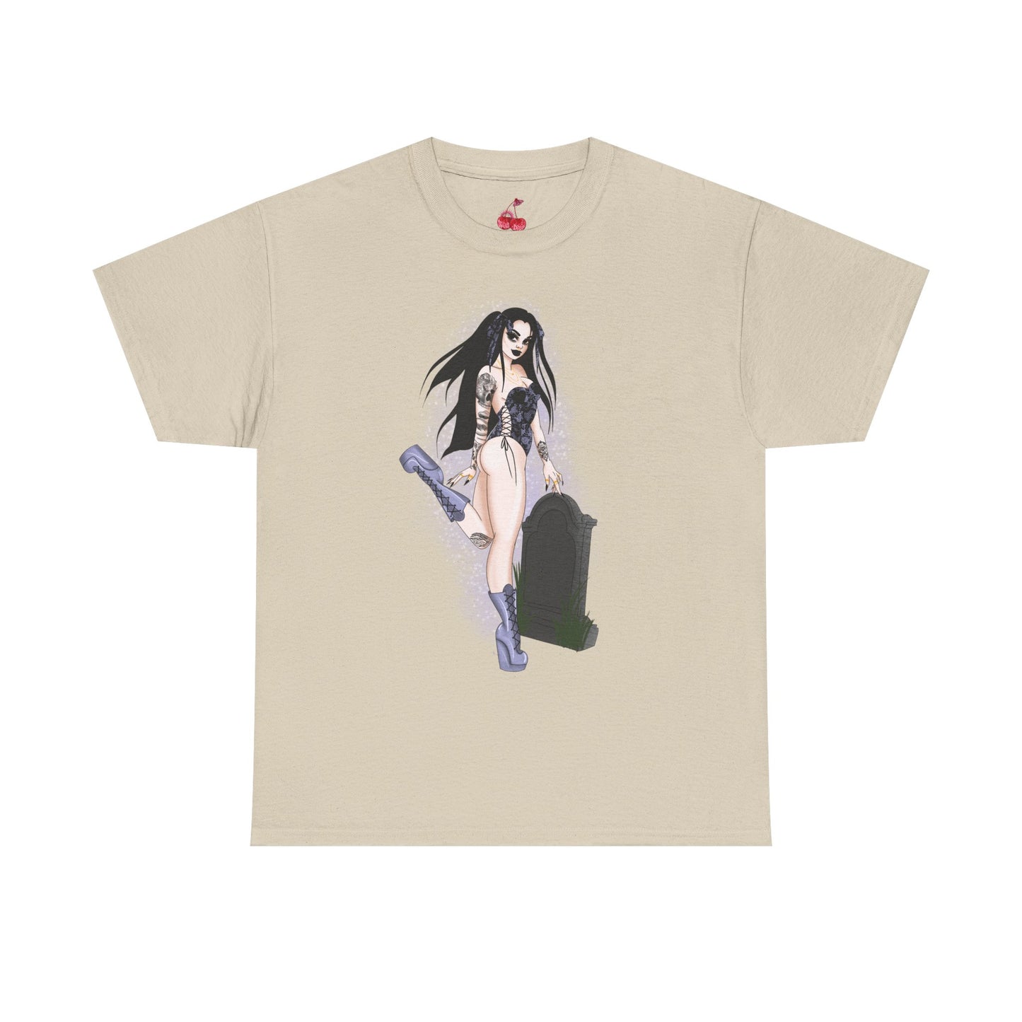 CUSTOM PINUP T-Shirt Add On - Unisex Heavy Cotton Tee