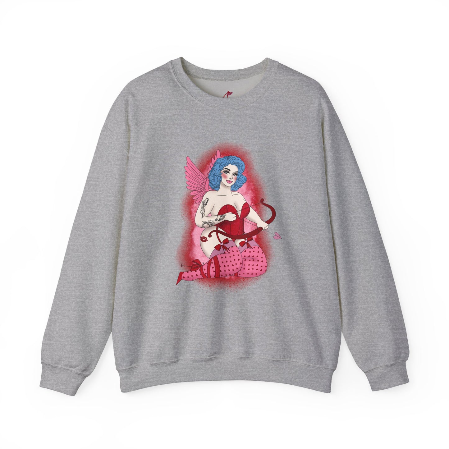 CUSTOM PINUP Sweatshirt Add On - Unisex Heavy Blend™ Crewneck Sweatshirt