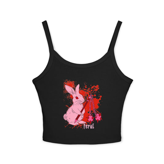 feral bunny mace tank top