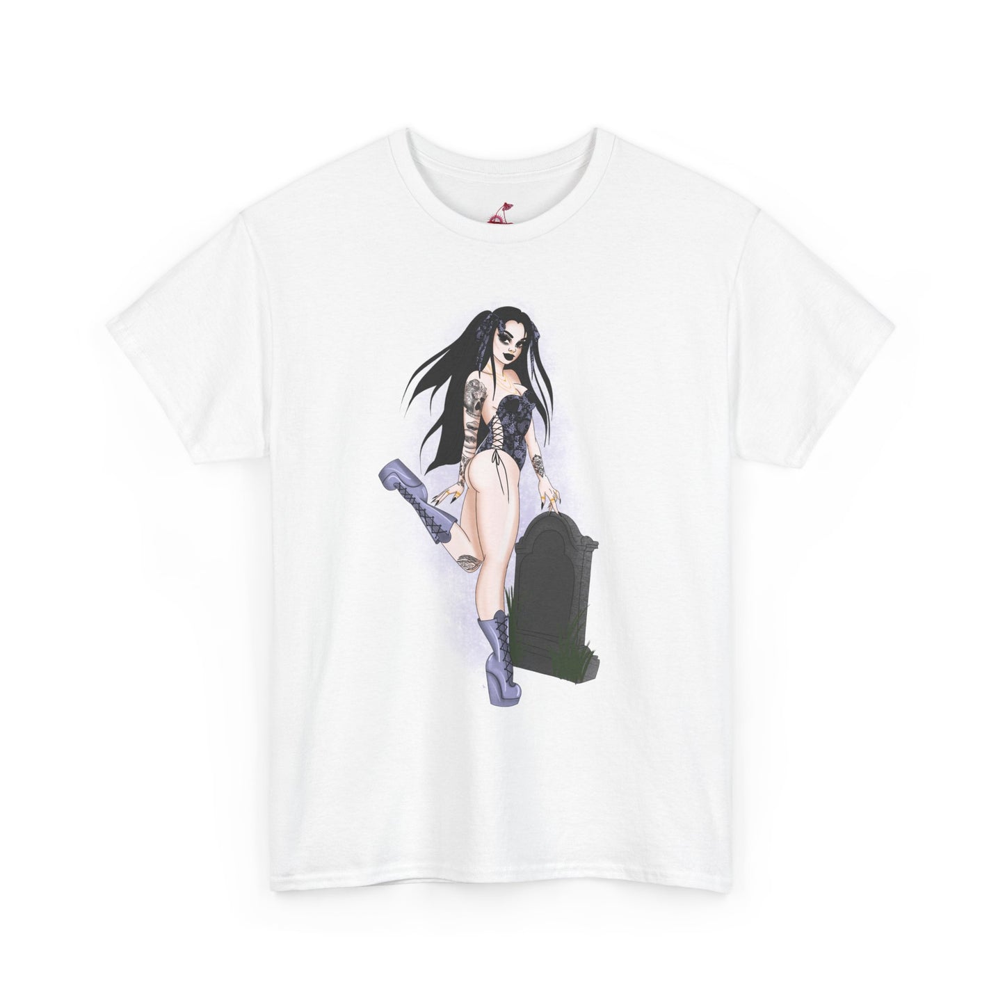 CUSTOM PINUP T-Shirt Add On - Unisex Heavy Cotton Tee