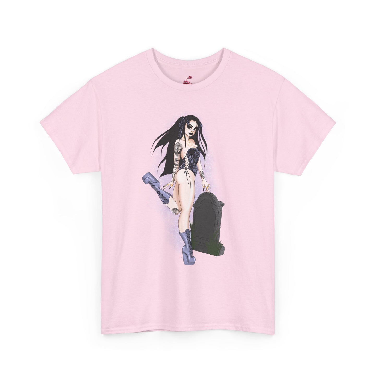 CUSTOM PINUP T-Shirt Add On - Unisex Heavy Cotton Tee