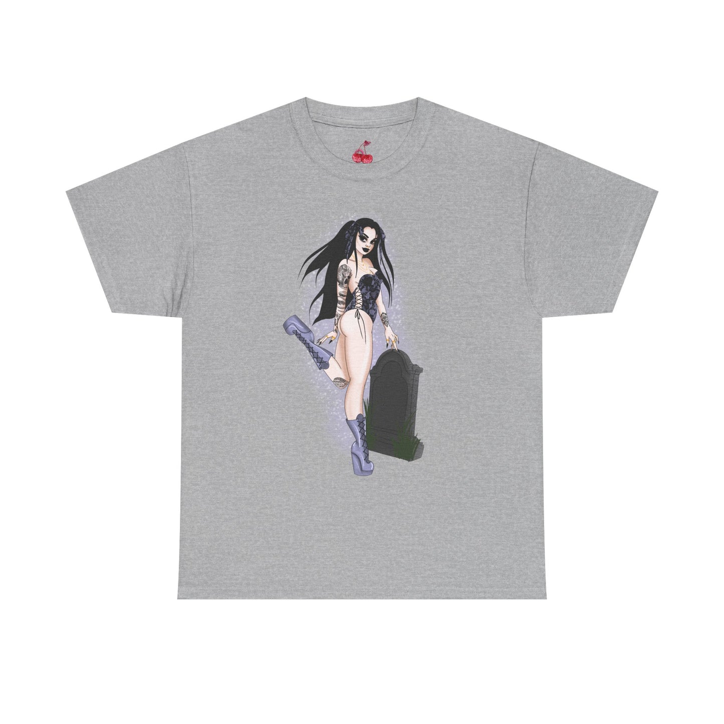 CUSTOM PINUP T-Shirt Add On - Unisex Heavy Cotton Tee