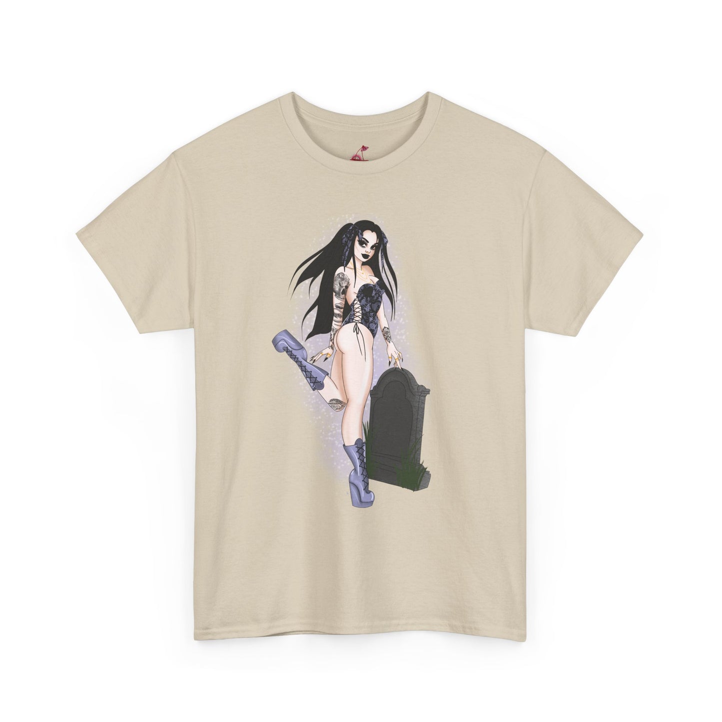 CUSTOM PINUP T-Shirt Add On - Unisex Heavy Cotton Tee