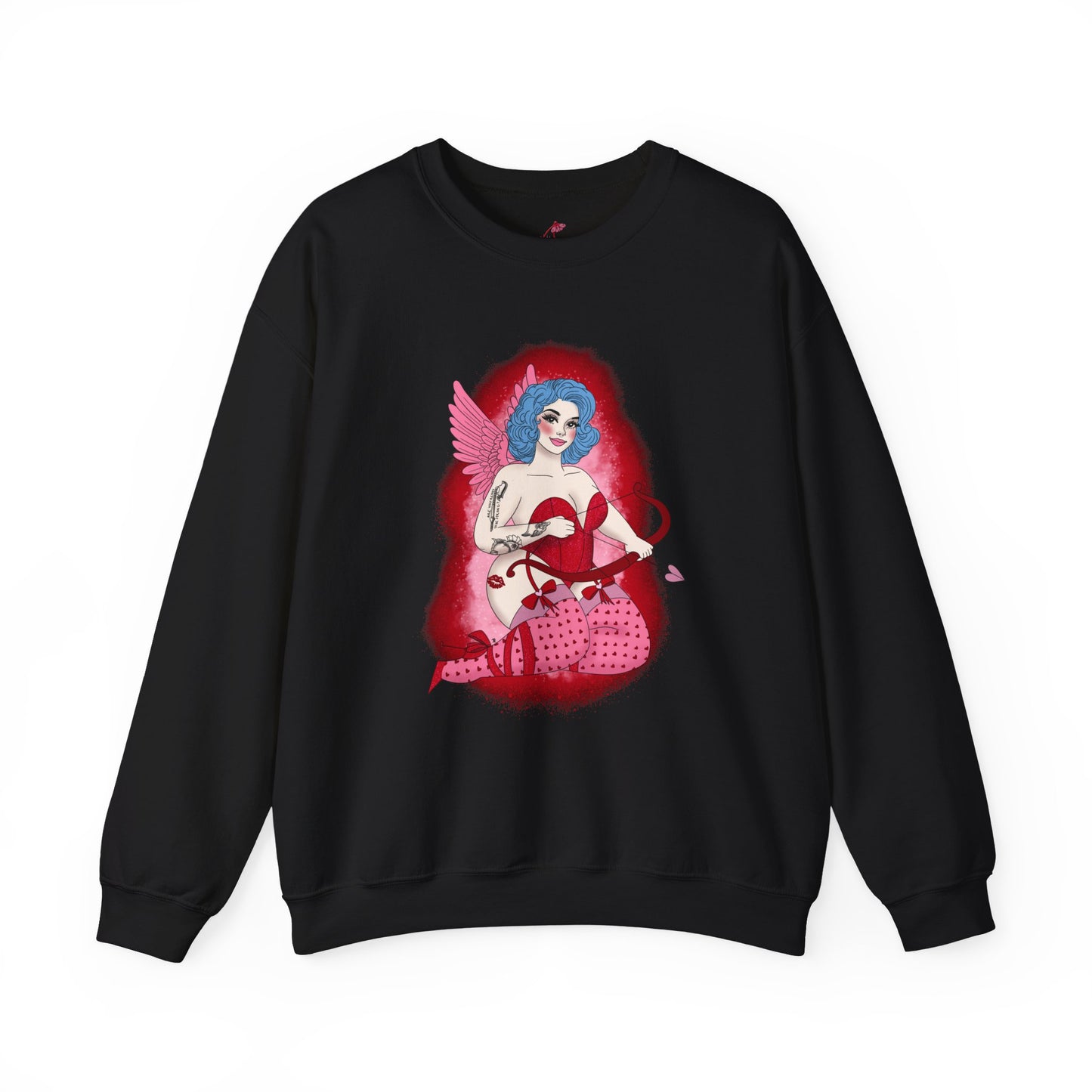 CUSTOM PINUP Sweatshirt Add On - Unisex Heavy Blend™ Crewneck Sweatshirt