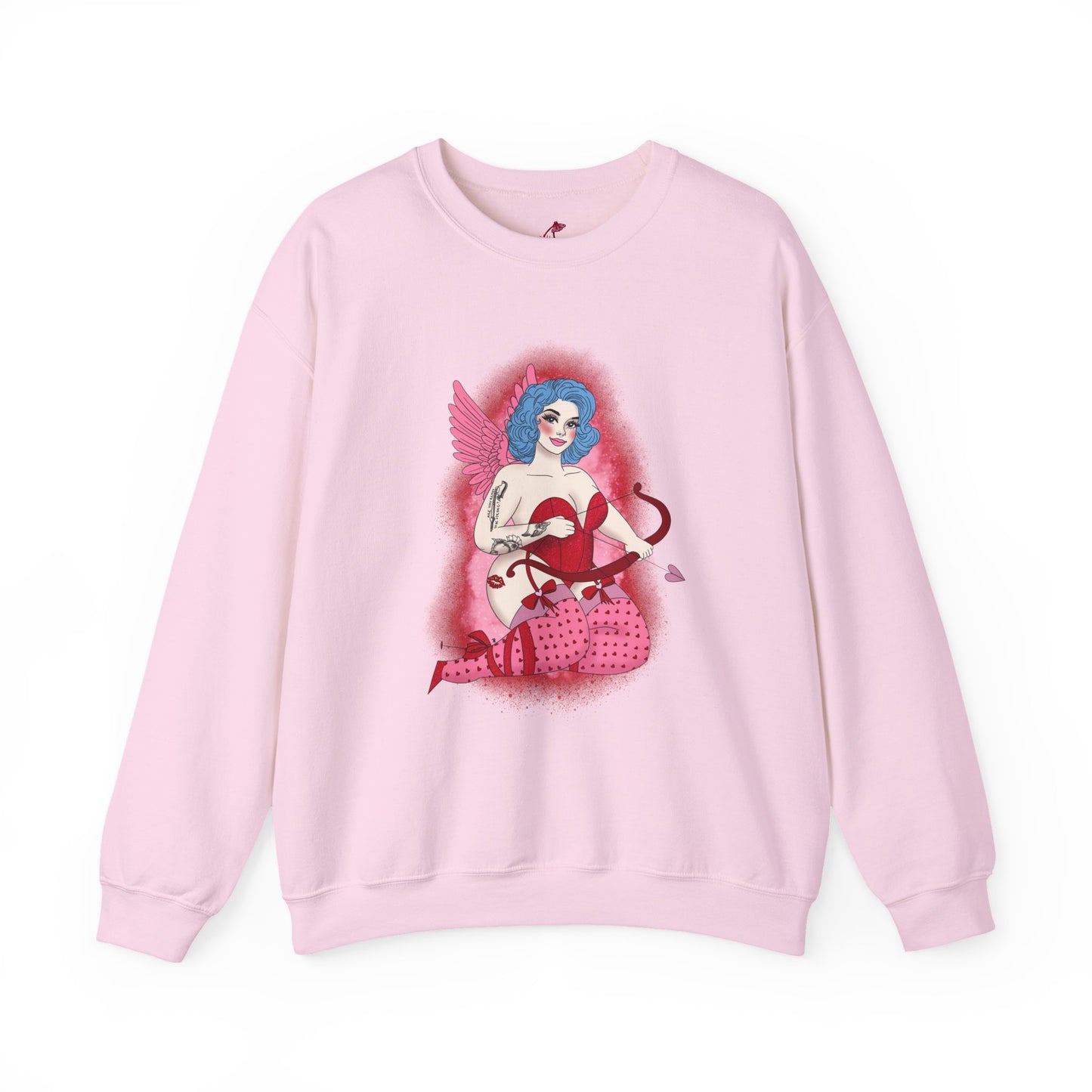 CUSTOM PINUP Sweatshirt Add On - Unisex Heavy Blend™ Crewneck Sweatshirt