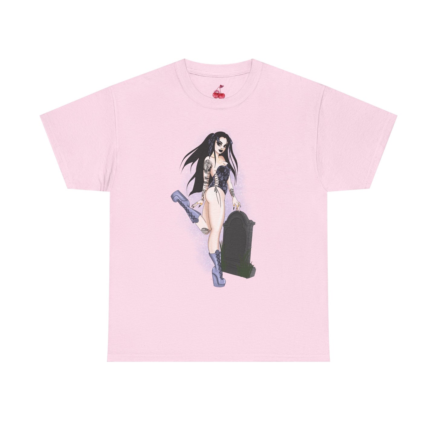 CUSTOM PINUP T-Shirt Add On - Unisex Heavy Cotton Tee