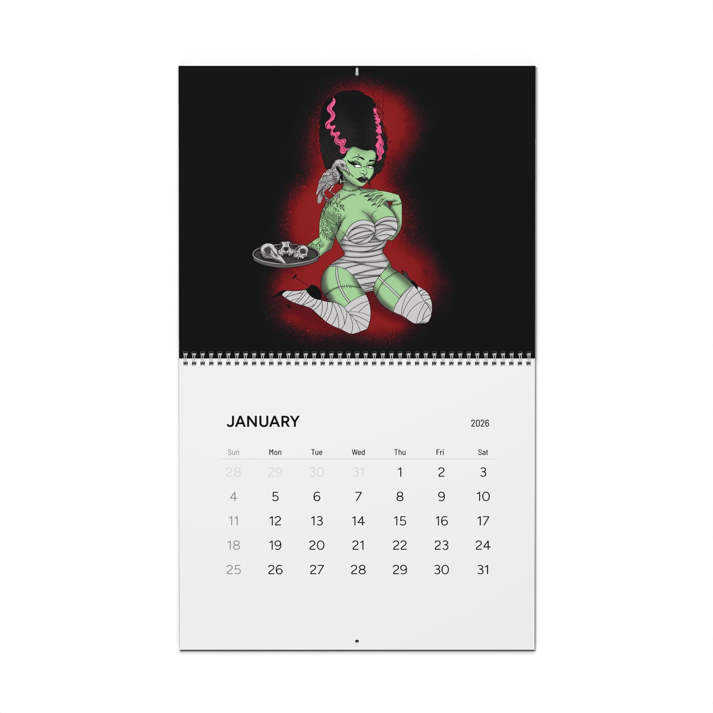 Sugar Drip Pinup Calendar - FIRST ANNUAL! (2026)