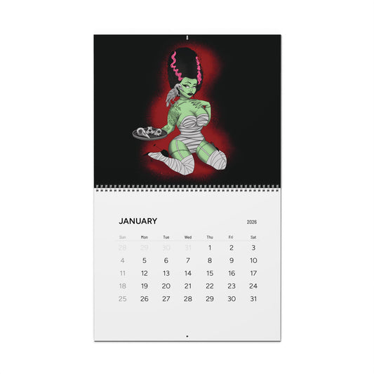 Sugar Drip Pinup Calendar - FIRST ANNUAL! (2026)