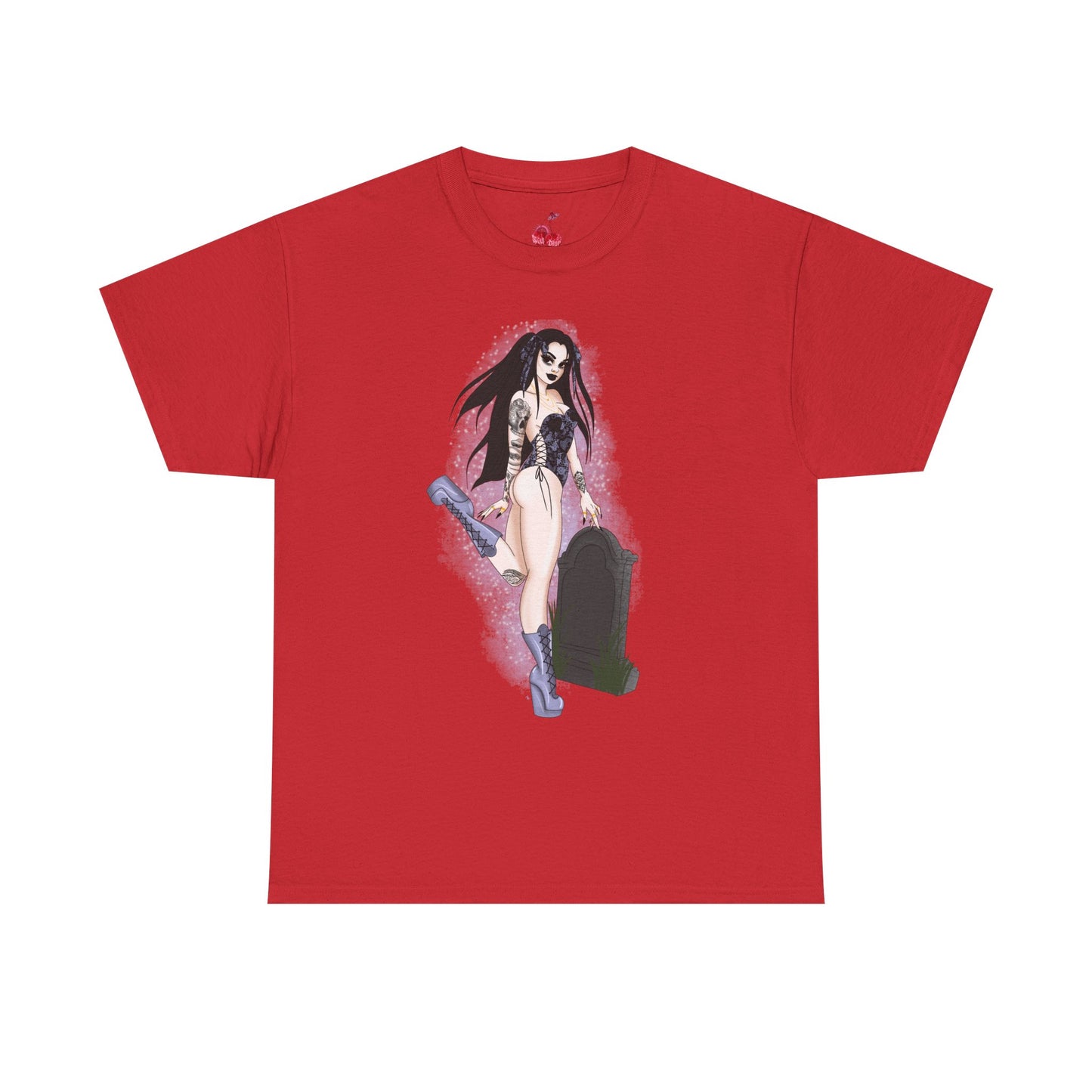 CUSTOM PINUP T-Shirt Add On - Unisex Heavy Cotton Tee