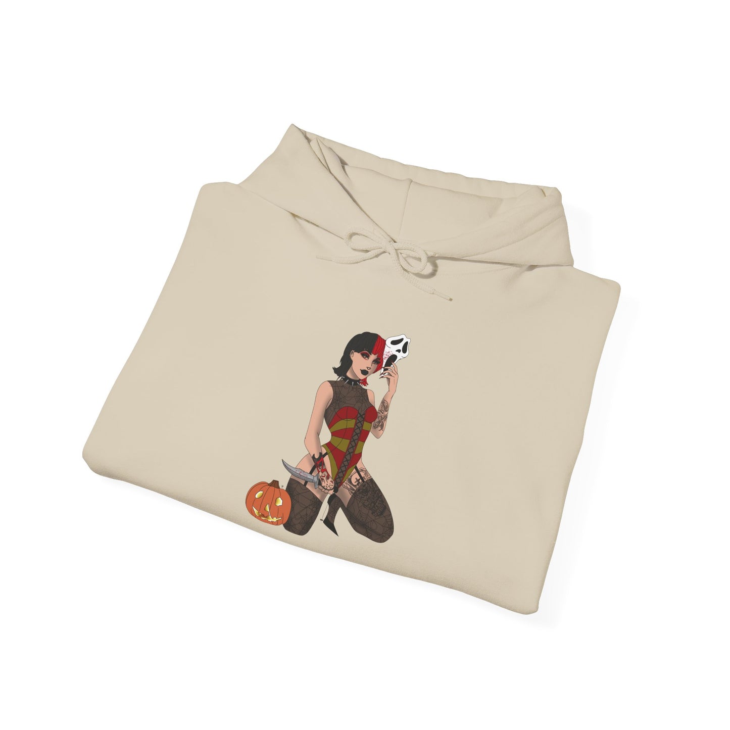 CUSTOM PINUP HOODIE Add On - Unisex Heavy Blend™ Hooded Sweatshirt