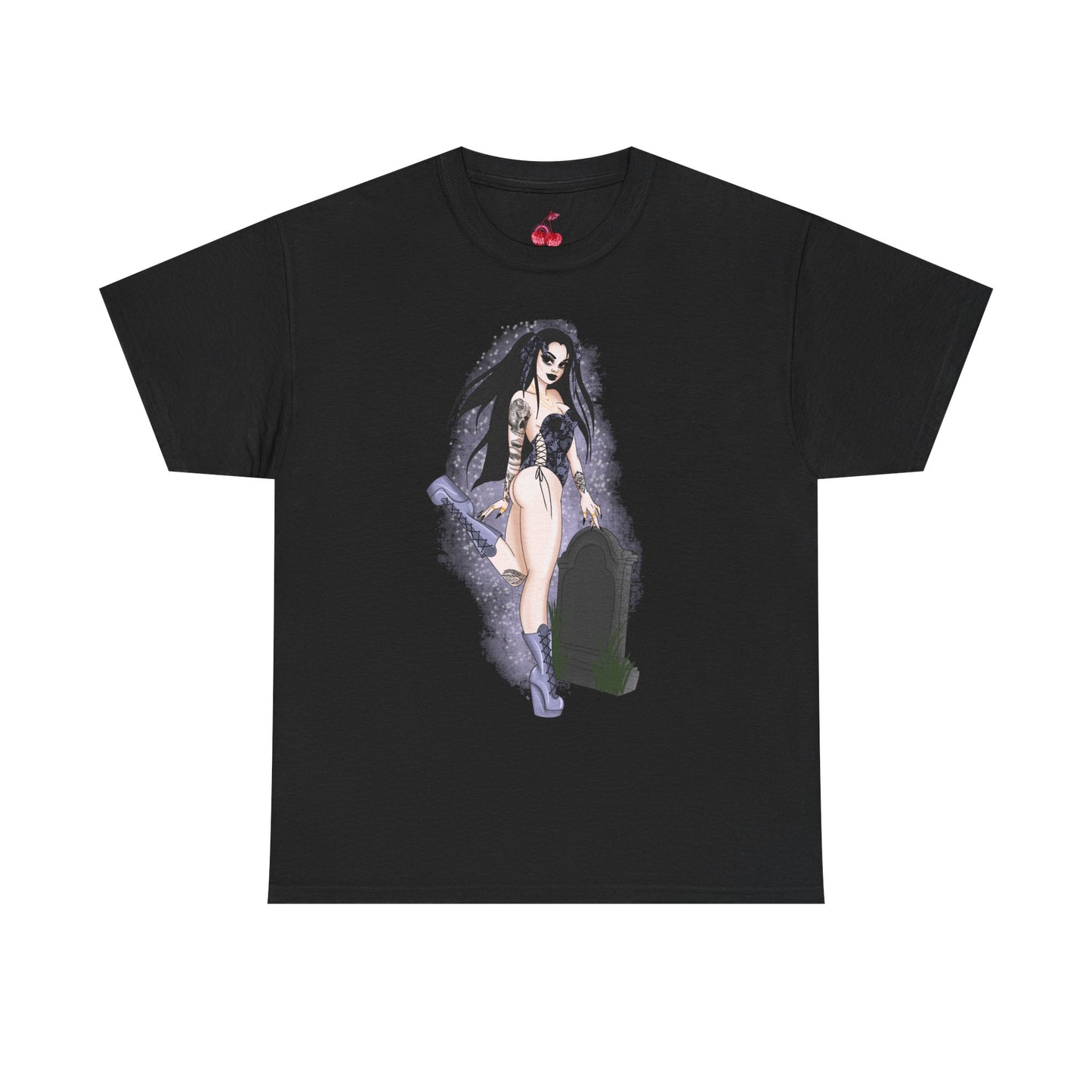 CUSTOM PINUP T-Shirt Add On - Unisex Heavy Cotton Tee