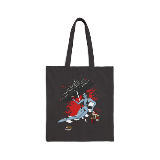 CUSTOM PINUP Tote Bag Add On - Cotton Canvas Tote Bag