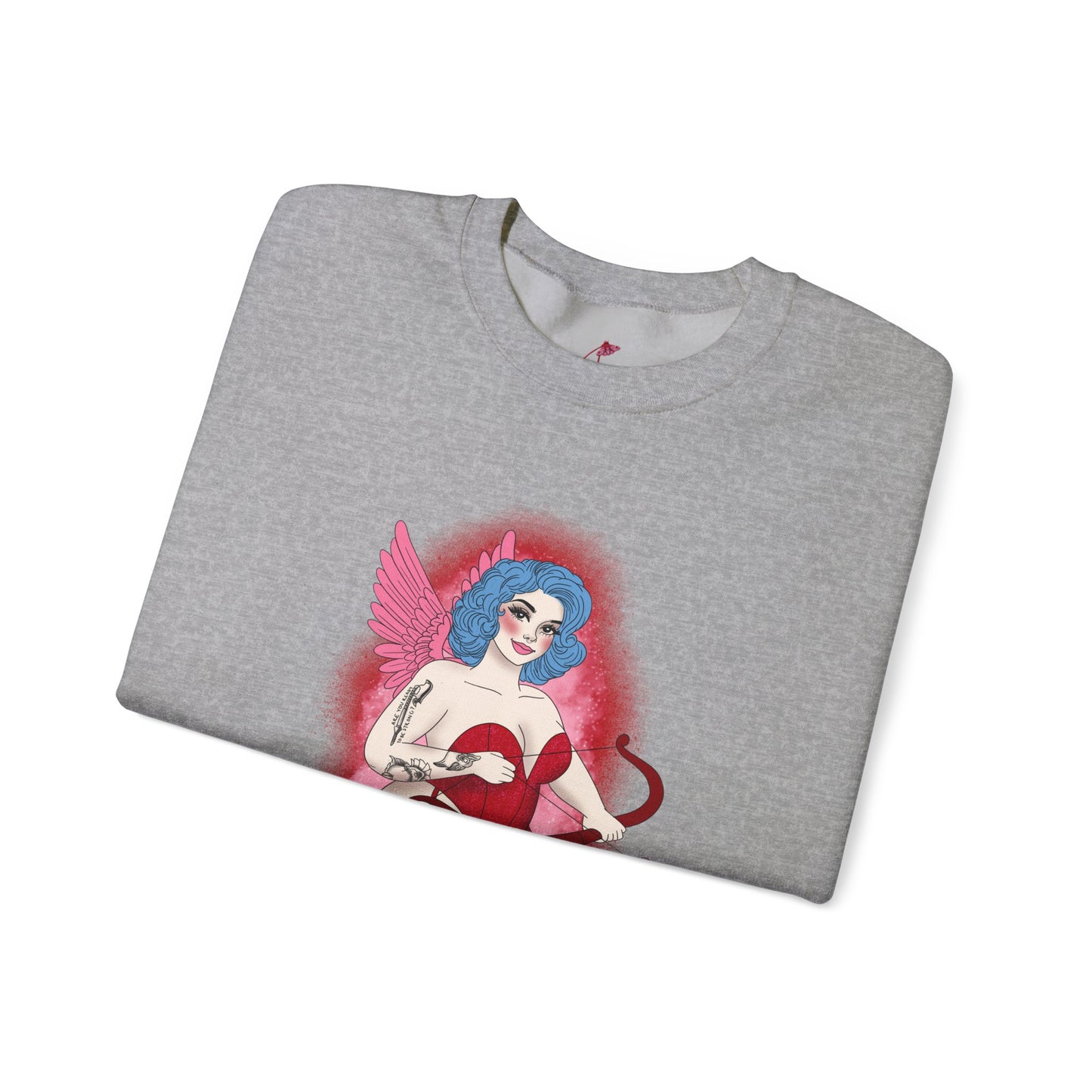 CUSTOM PINUP Sweatshirt Add On - Unisex Heavy Blend™ Crewneck Sweatshirt