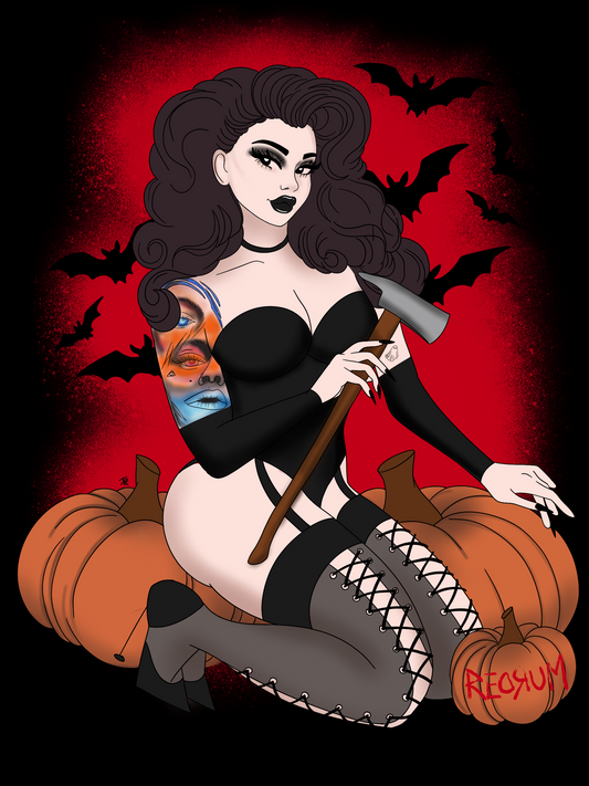 Halloween Pinup