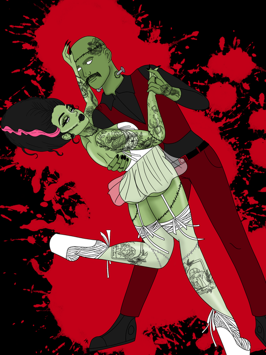 Custom Couples Illustration