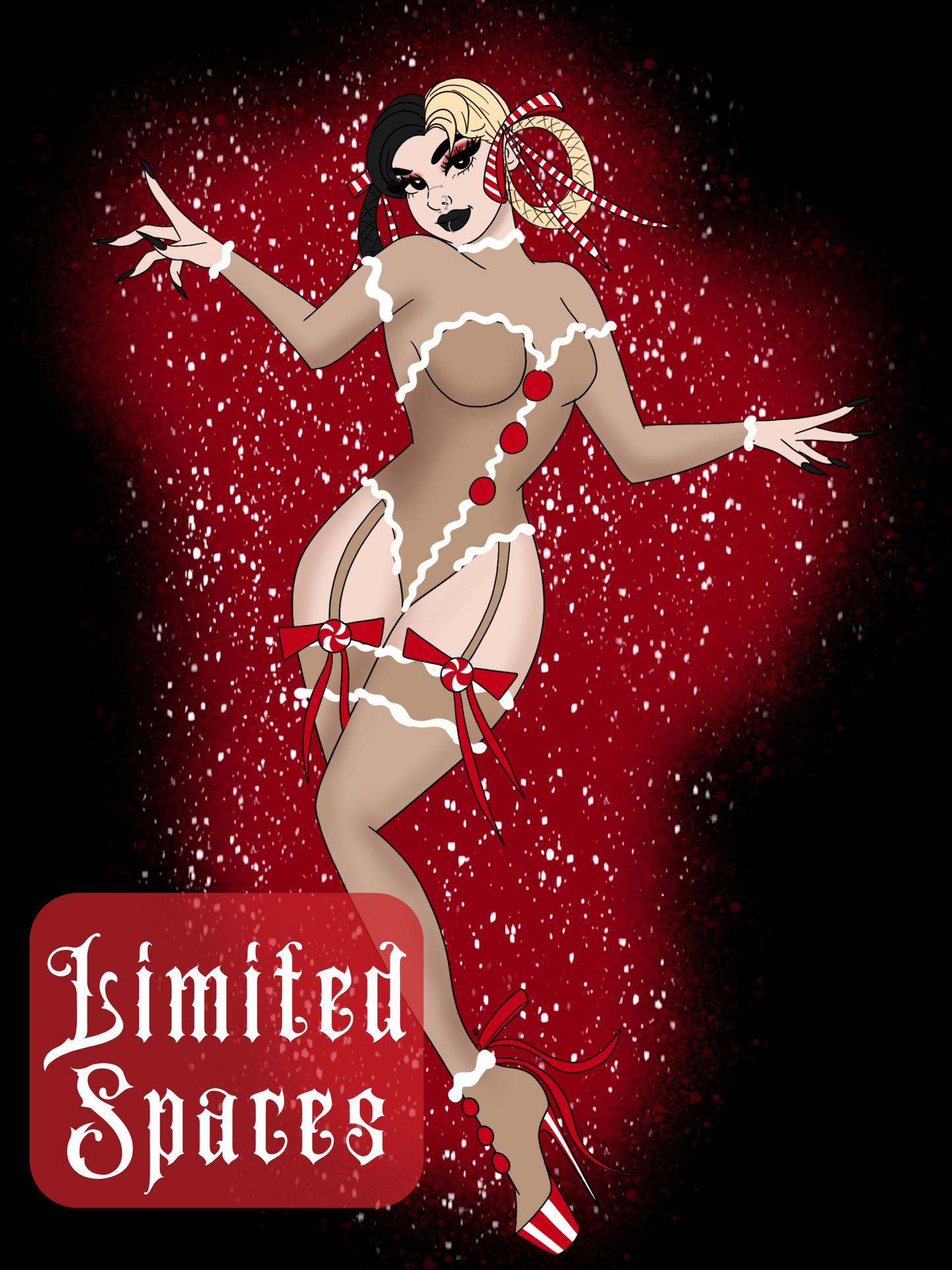 Custom Holiday Pinup